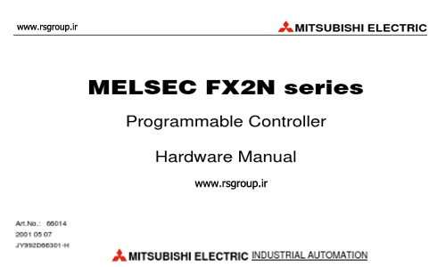 FX2N Manual-Mitsubishi PLC