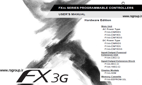 FX3G Manual-Mitsubishi PLC
