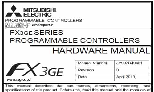 FX3GE Manual-Mitsubishi PLC