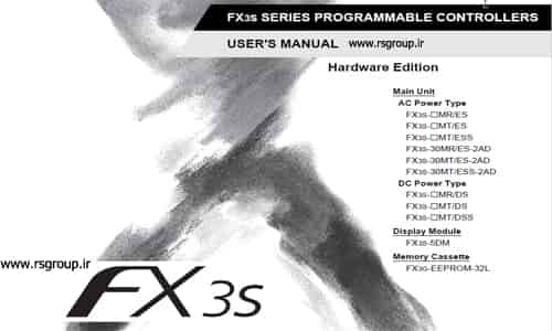 FX3S Manual-Mitsubishi PLC